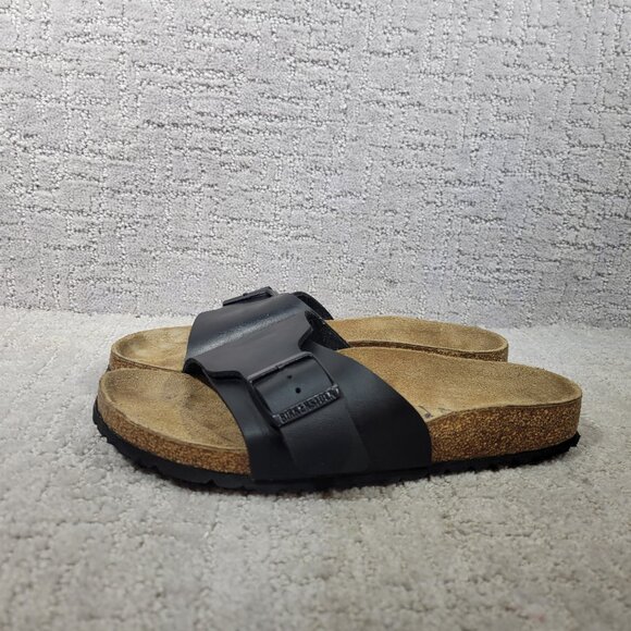 Birkenstock Catalina Unisex Size EU 39 US L8 M6 Black Slip On Slide Sandals - Picture 6 of 10